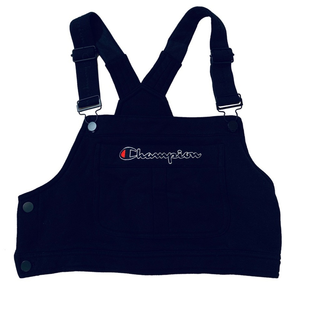 Champion Cropped Overall Top Size S